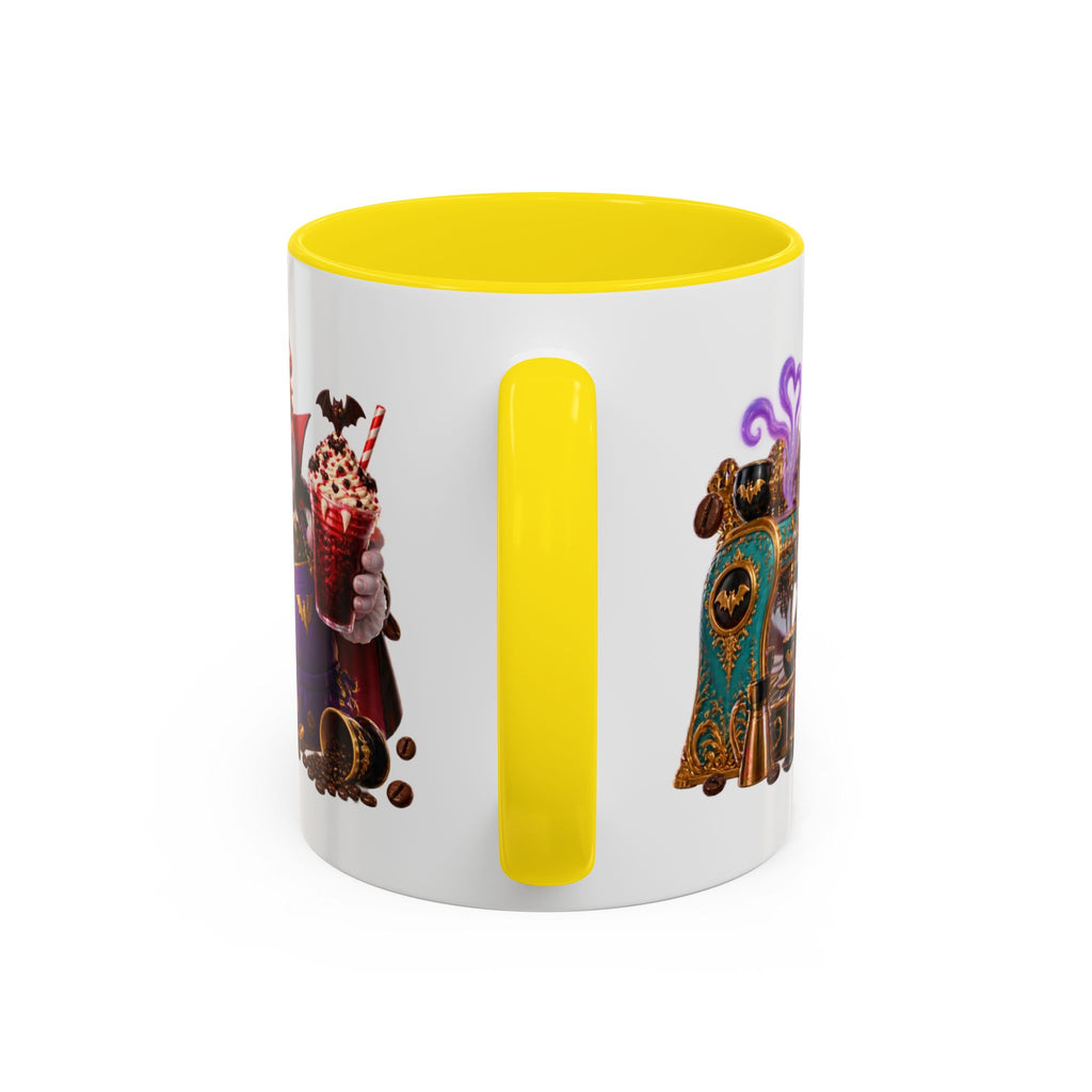 Love at First Bite Vampire Barista Halloween White Mug