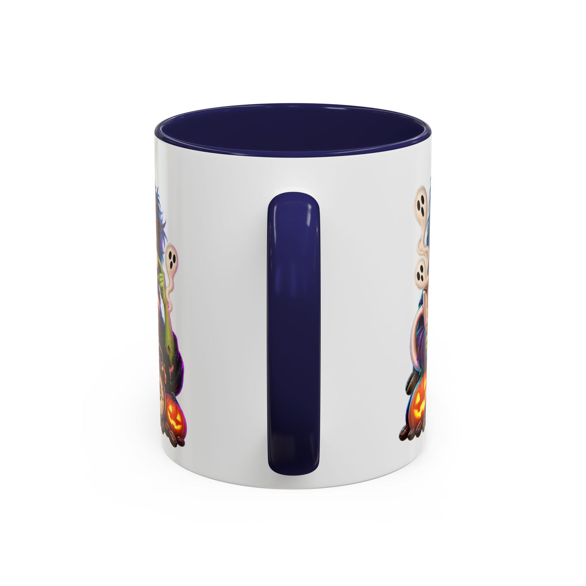 Graveyard Shift Fuel Coffee Zombies Halloween White Mug