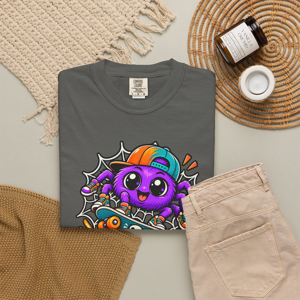 Web Surfing Champion – Cute Halloween Spider T-Shirt