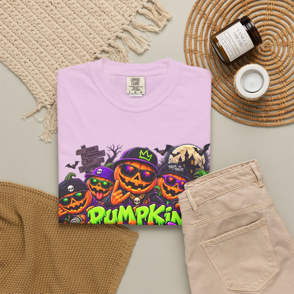 Pumpkin Crew Halloween T-Shirt – Funny Jack O’ Lantern Graphic Tee