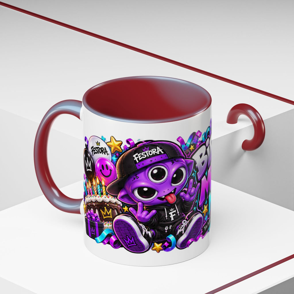 Festora Alien Birthday Mug – Birthday Mischief Mode Coffee Cup