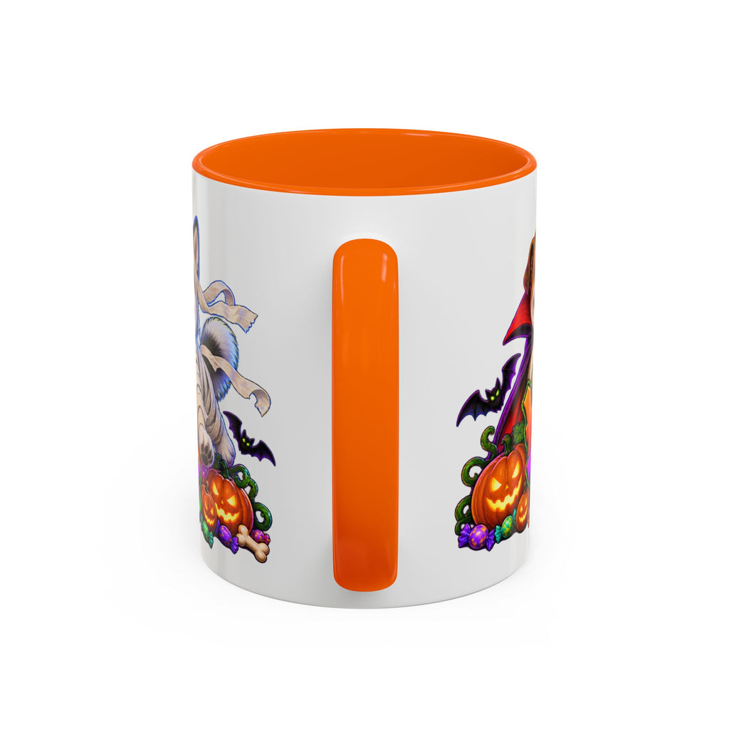 Howl-O-Ween Troublemakers Costume Dogs Halloween White Mug