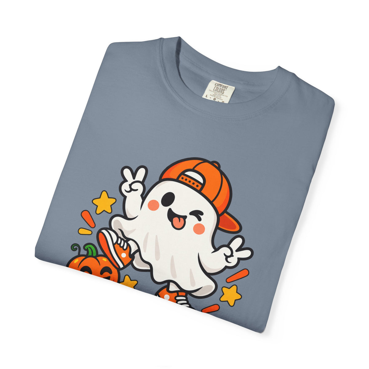 Just Boo It Halloween T-Shirt | Cute Skater Ghost Graphic Tee