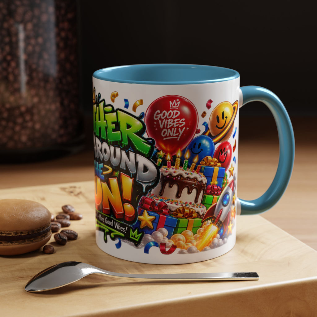 Festora Alien Birthday Mug – Another Trip Around the Sun Coffee Cup