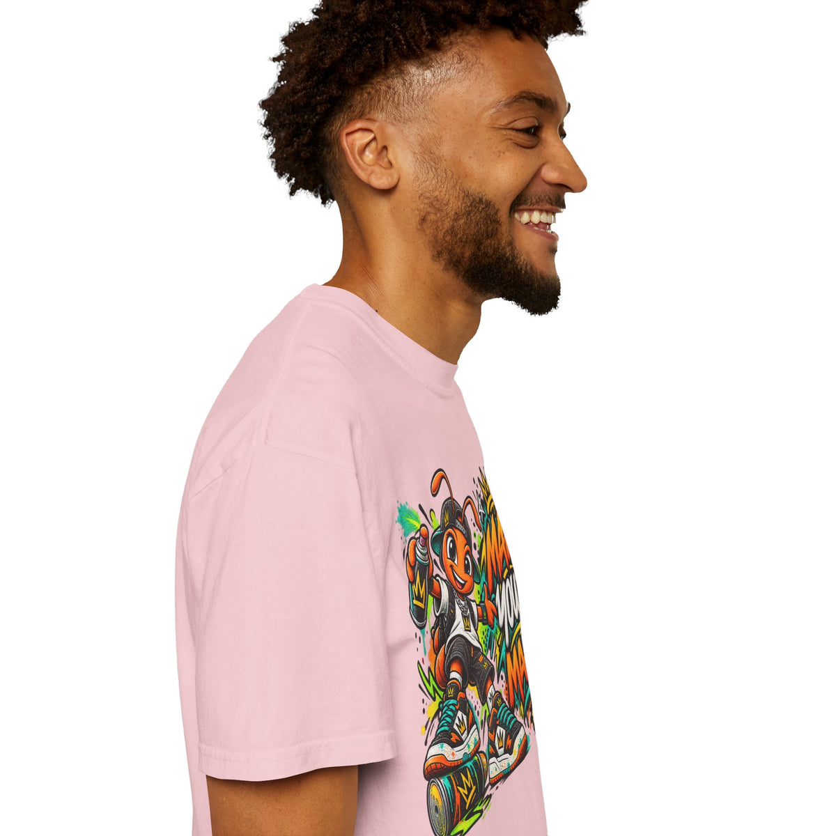 Make Your Mark  Graphic T-Shirt - Streetwear Ant Mascot Design