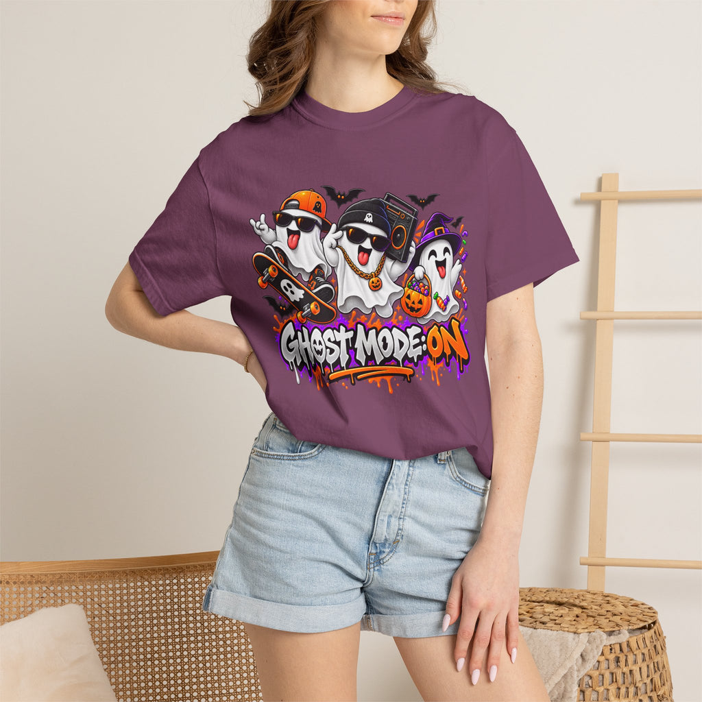 Ghost Mode: ON – Halloween Ghosts Graphic T-Shirt