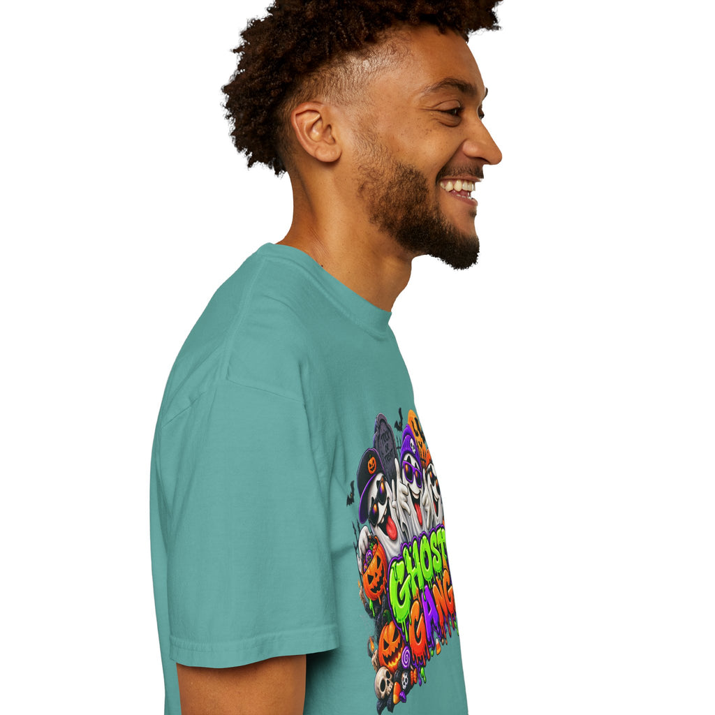 Ghost Gang Halloween T-Shirt – Funny Colorful Ghost Graphic Tee