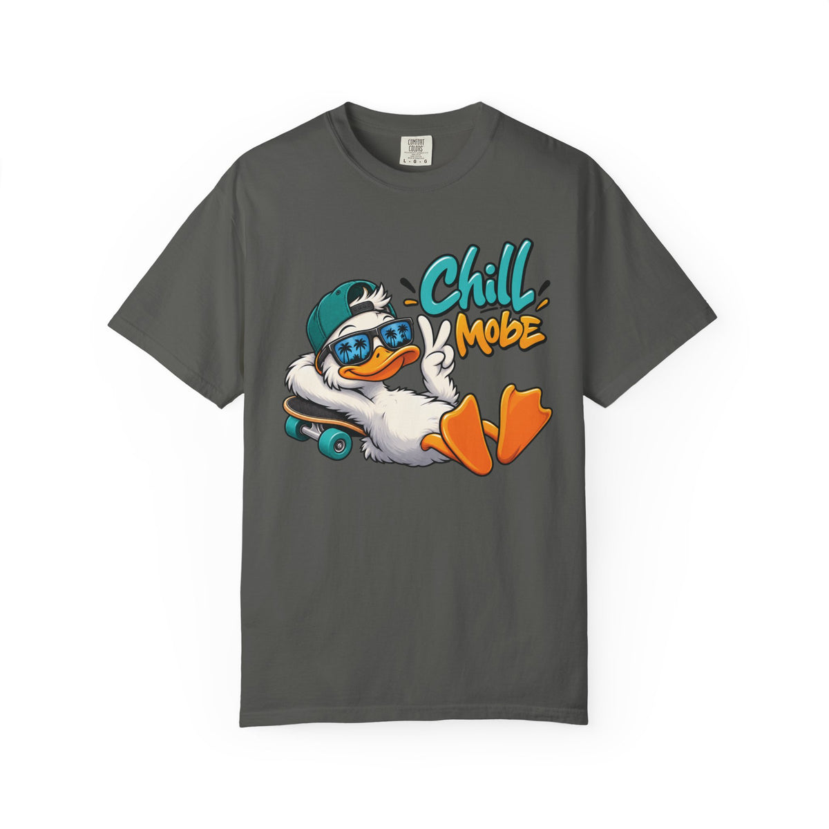 Chill Mode Duck Graphic T-Shirt | Festora Everyday
