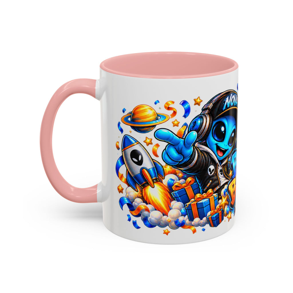 Festora Alien Birthday Mug – Birthday Blast Off Coffee Cup