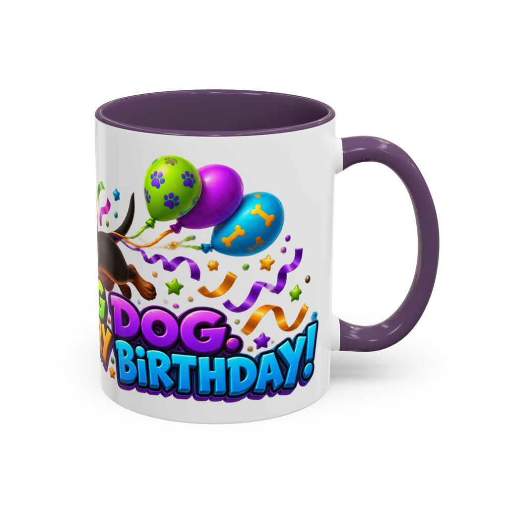 Long Dog Legendary Birthday Dachshund White Mug