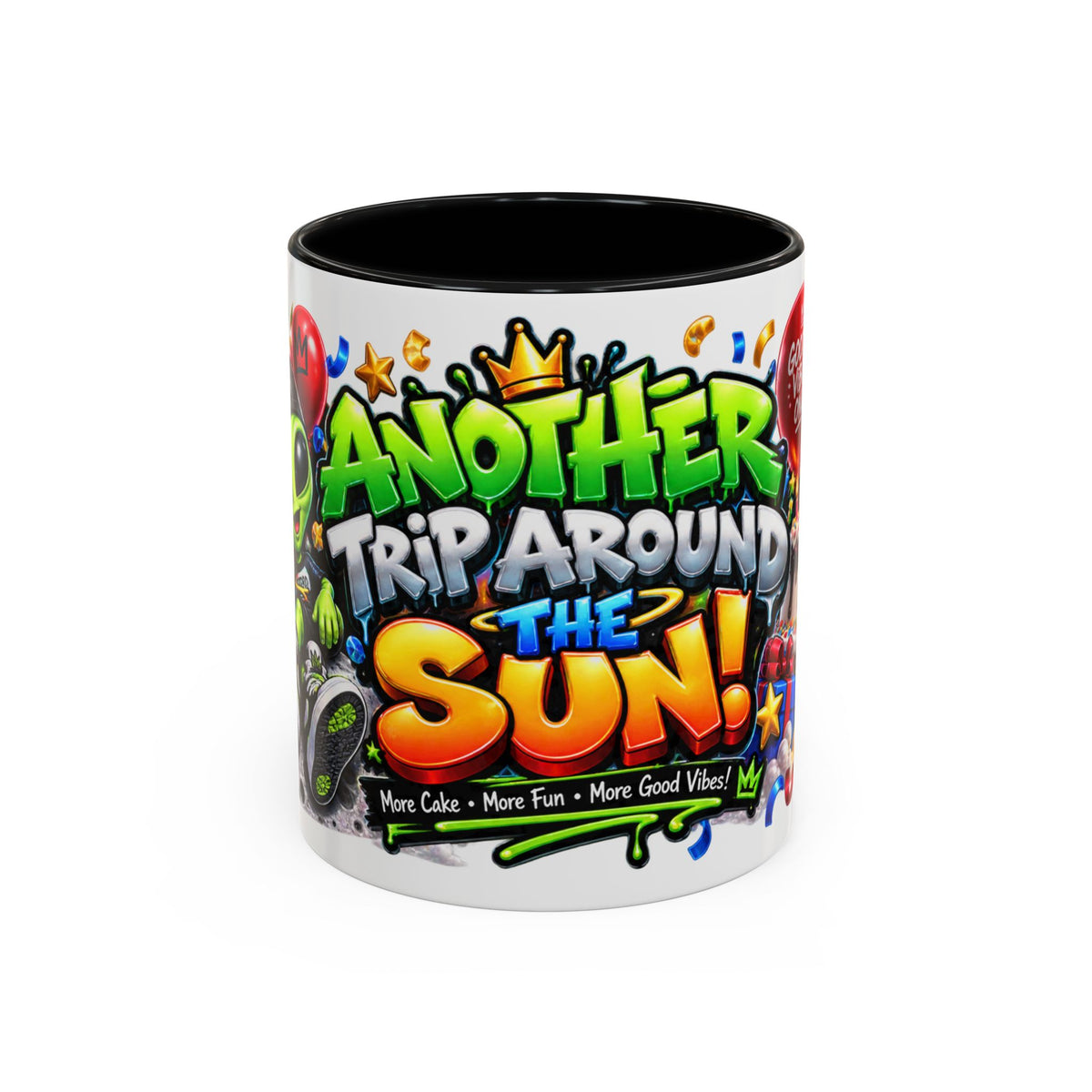 Festora Alien Birthday Mug – Another Trip Around the Sun Coffee Cup