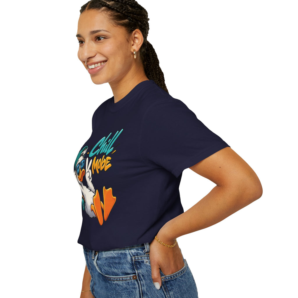 Chill Mode Duck Graphic T-Shirt | Festora Everyday