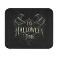 Halloween Mouse Pad — 'It's Halloween Time' Raven Gothic Desk Mat
