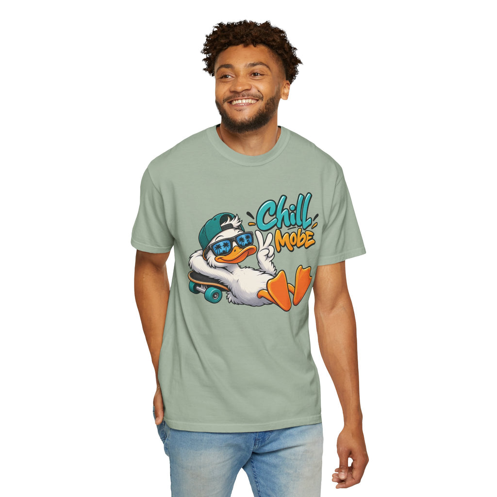 Chill Mode Duck Graphic T-Shirt | Festora Everyday