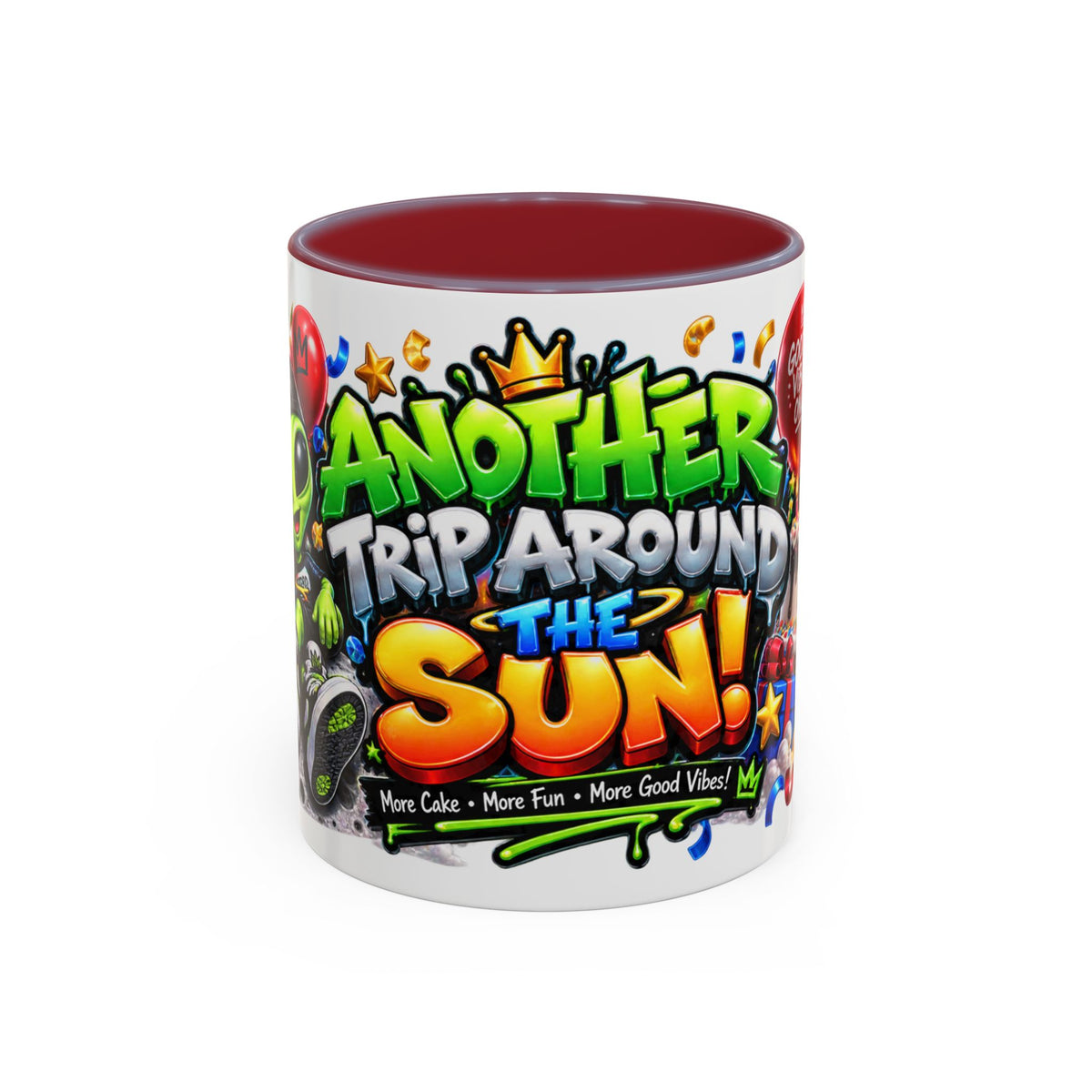 Festora Alien Birthday Mug – Another Trip Around the Sun Coffee Cup