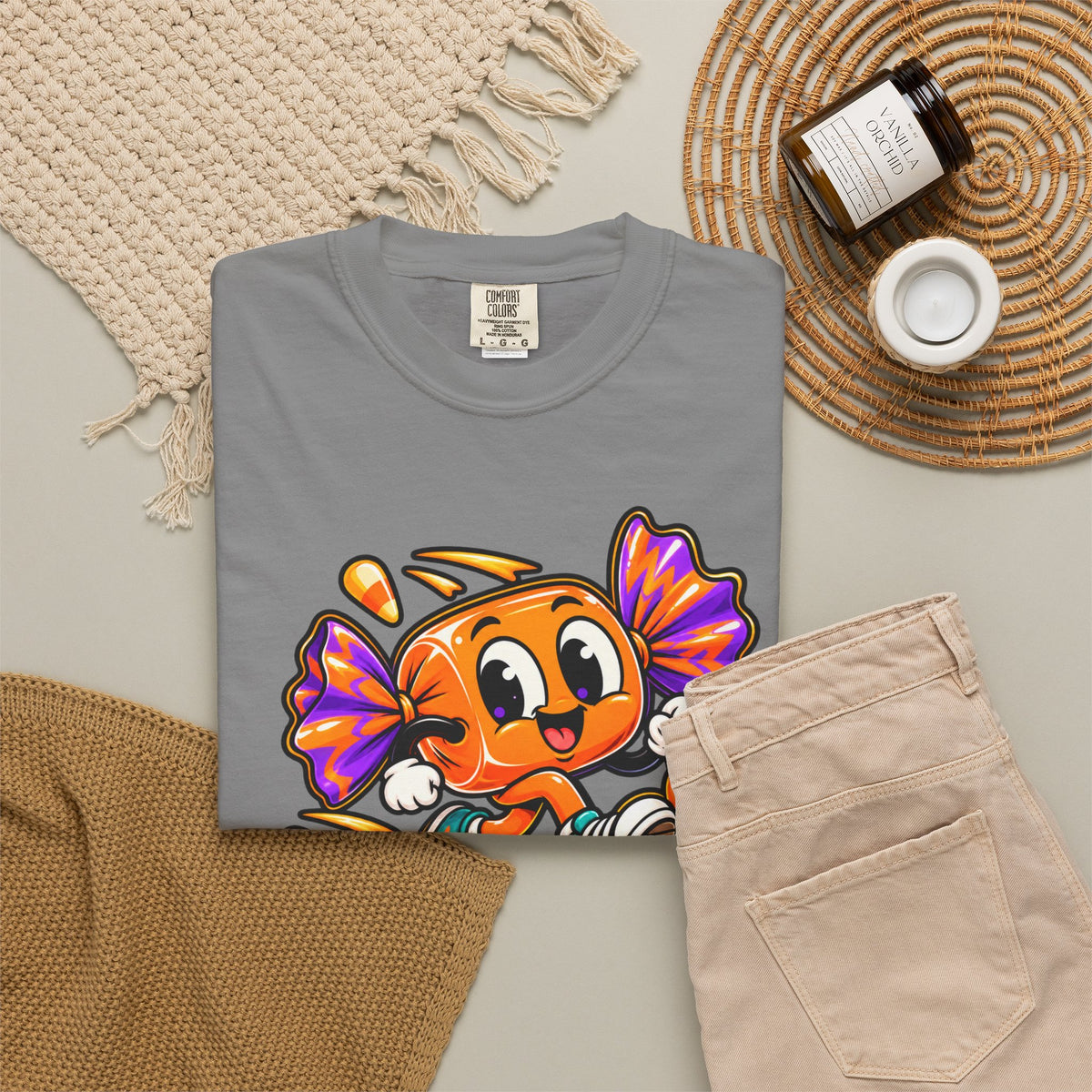 Too Sweet to Get Caught – Cute Halloween Candy T-Shirt