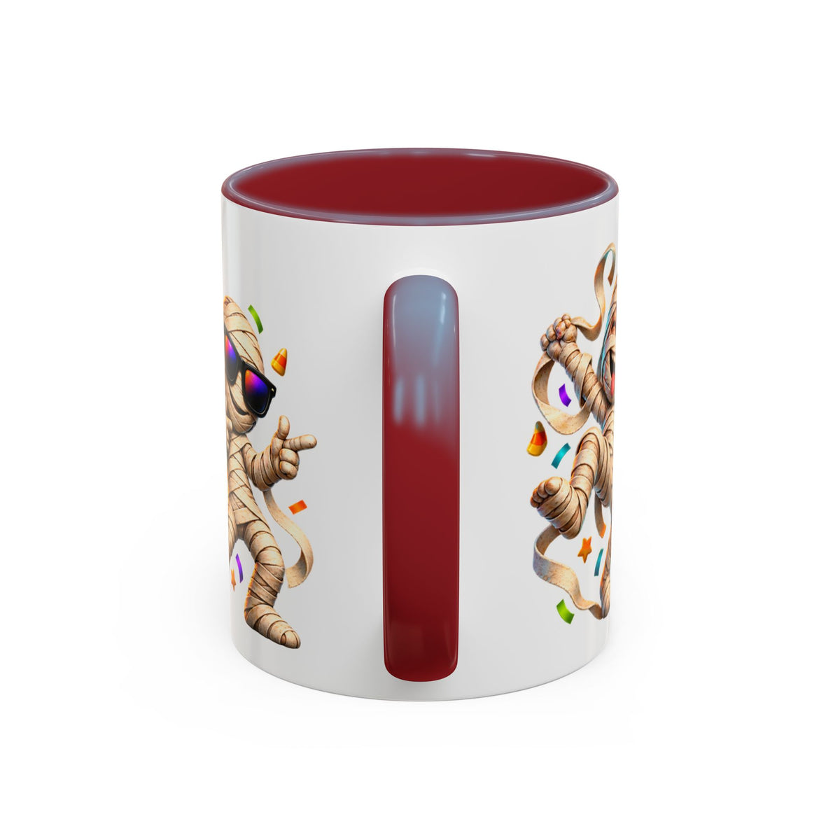 That’s a Wrap Funny Halloween Mummy Party White Mug