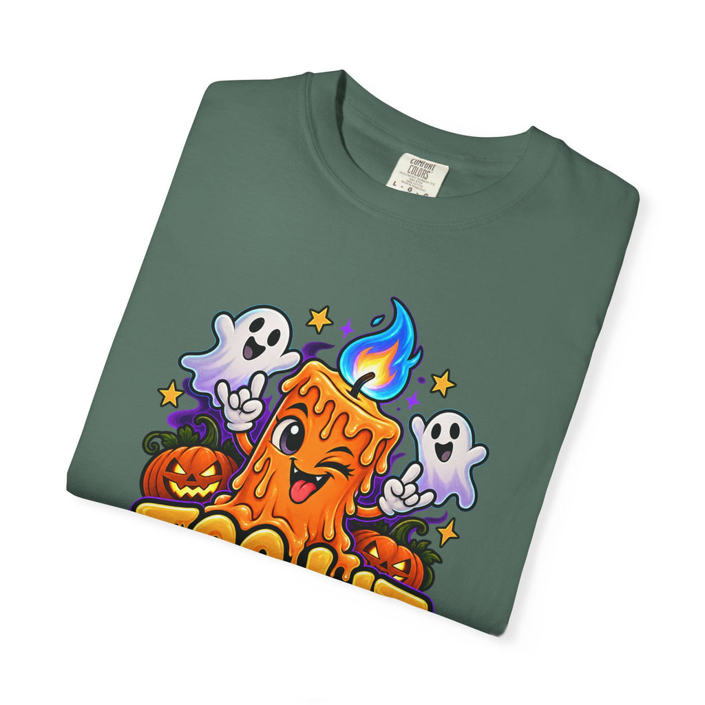 Too Lit to Quit – Funny Halloween Candle T-Shirt