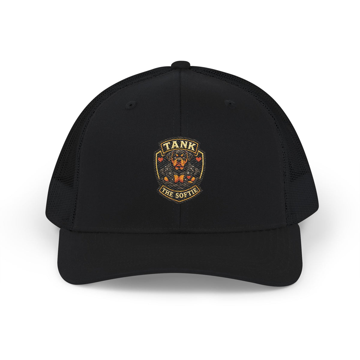 Tank the Rottweiler - Bad Dogs Crew Embroidered Trucker Cap