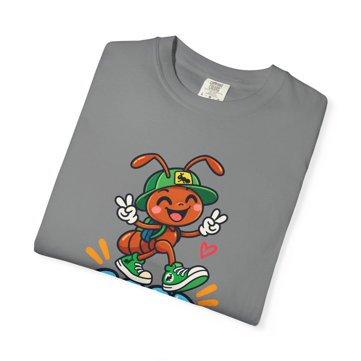 Good Vibes – Happy Ant Graphic T-Shirt