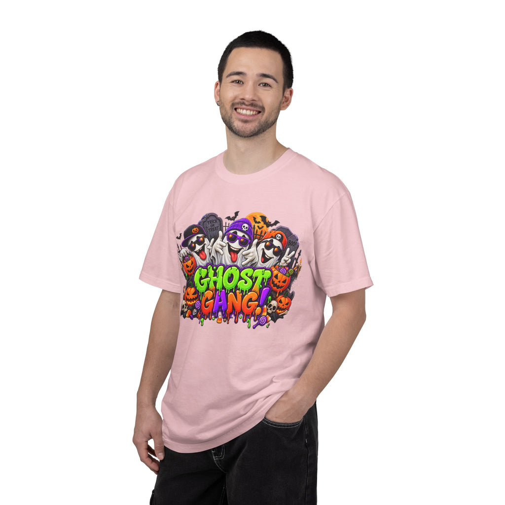 Ghost Gang Halloween T-Shirt – Funny Colorful Ghost Graphic Tee