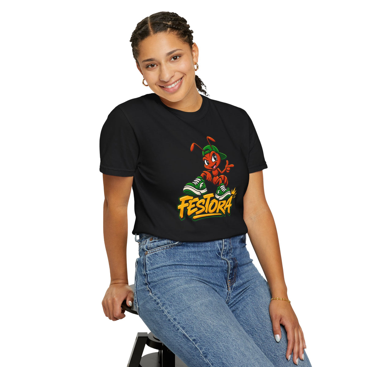 Festora Ant Mascot T-Shirt - Bold Streetwear Graphic Tee
