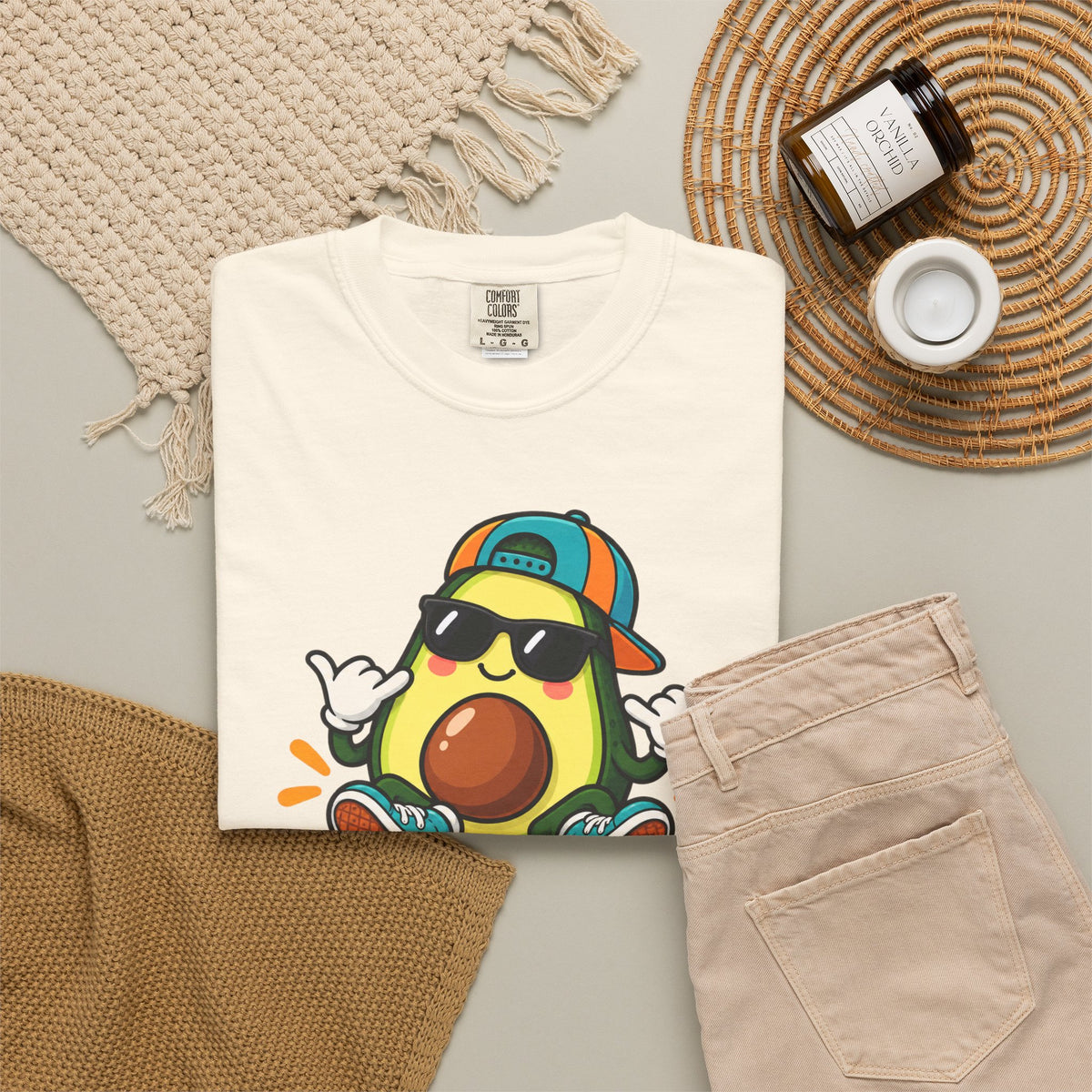 Good Things Ahead Avocado Graphic T-Shirt | Festora Everyday