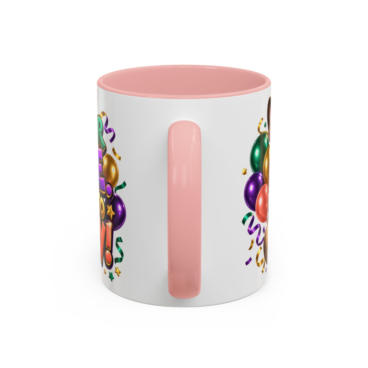Built for Cake Born to Party French Bulldog White Mug