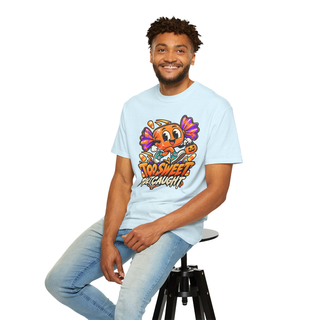 Too Sweet to Get Caught – Cute Halloween Candy T-Shirt