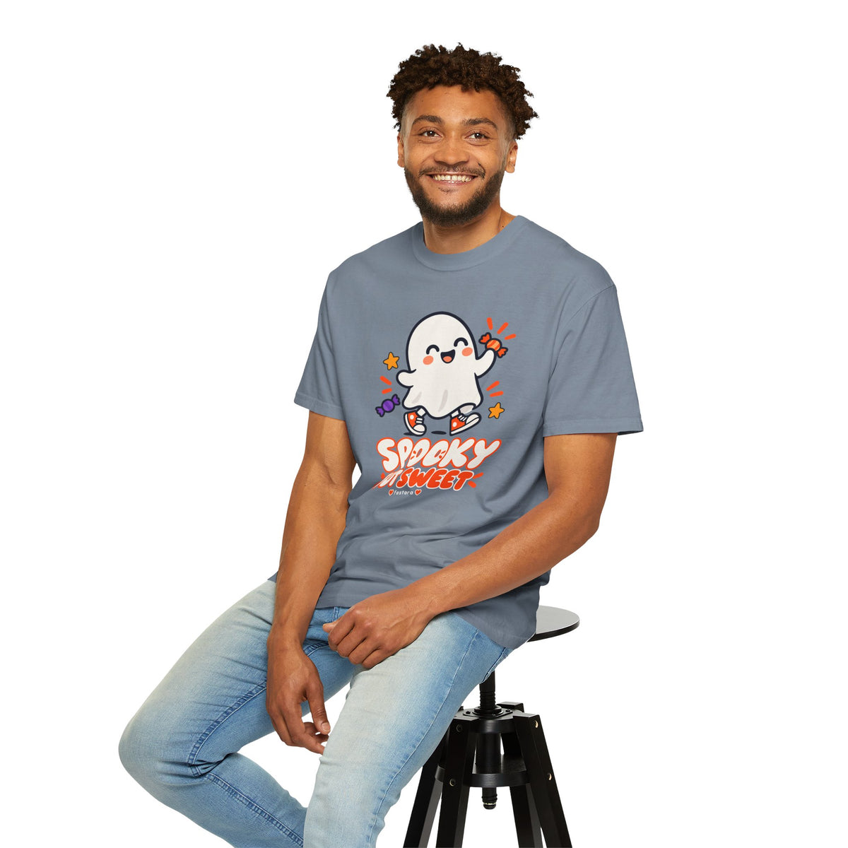 Spooky but Sweet Ghost T-Shirt | Cute Halloween Graphic Tee