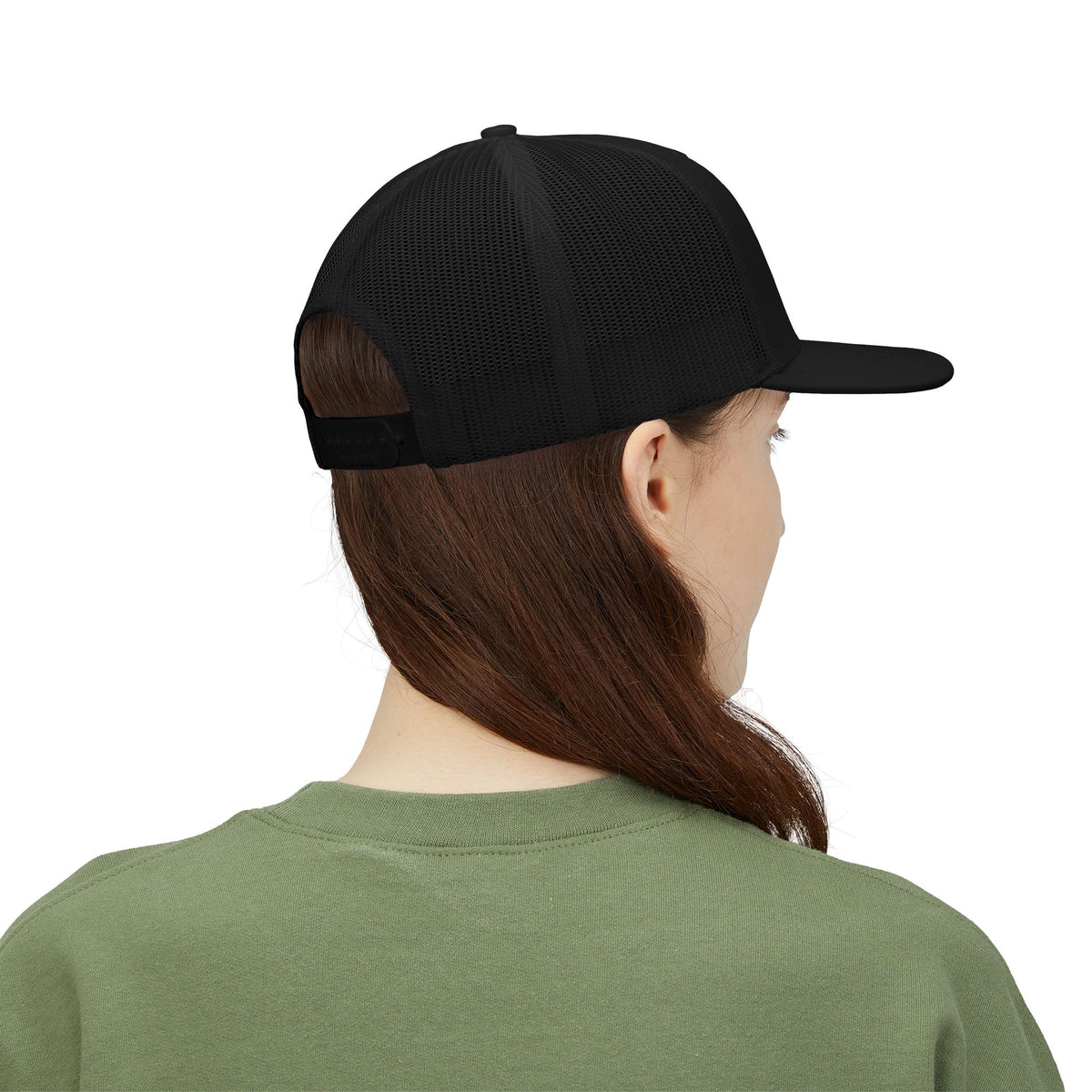 Boss French Bulldog Embroidered Trucker Cap
