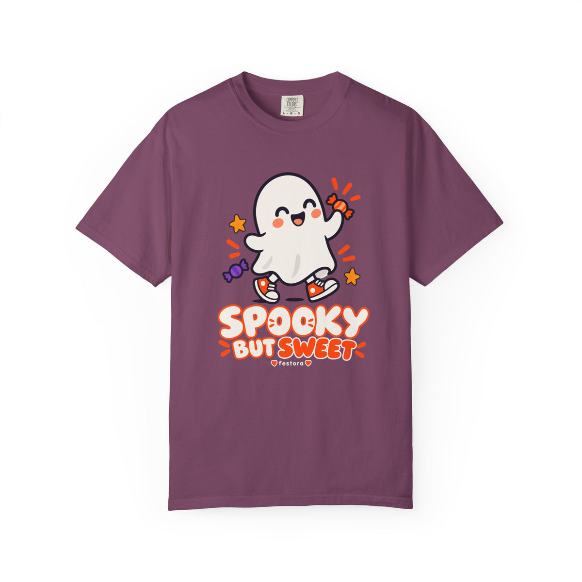 Spooky but Sweet Ghost T-Shirt | Cute Halloween Graphic Tee