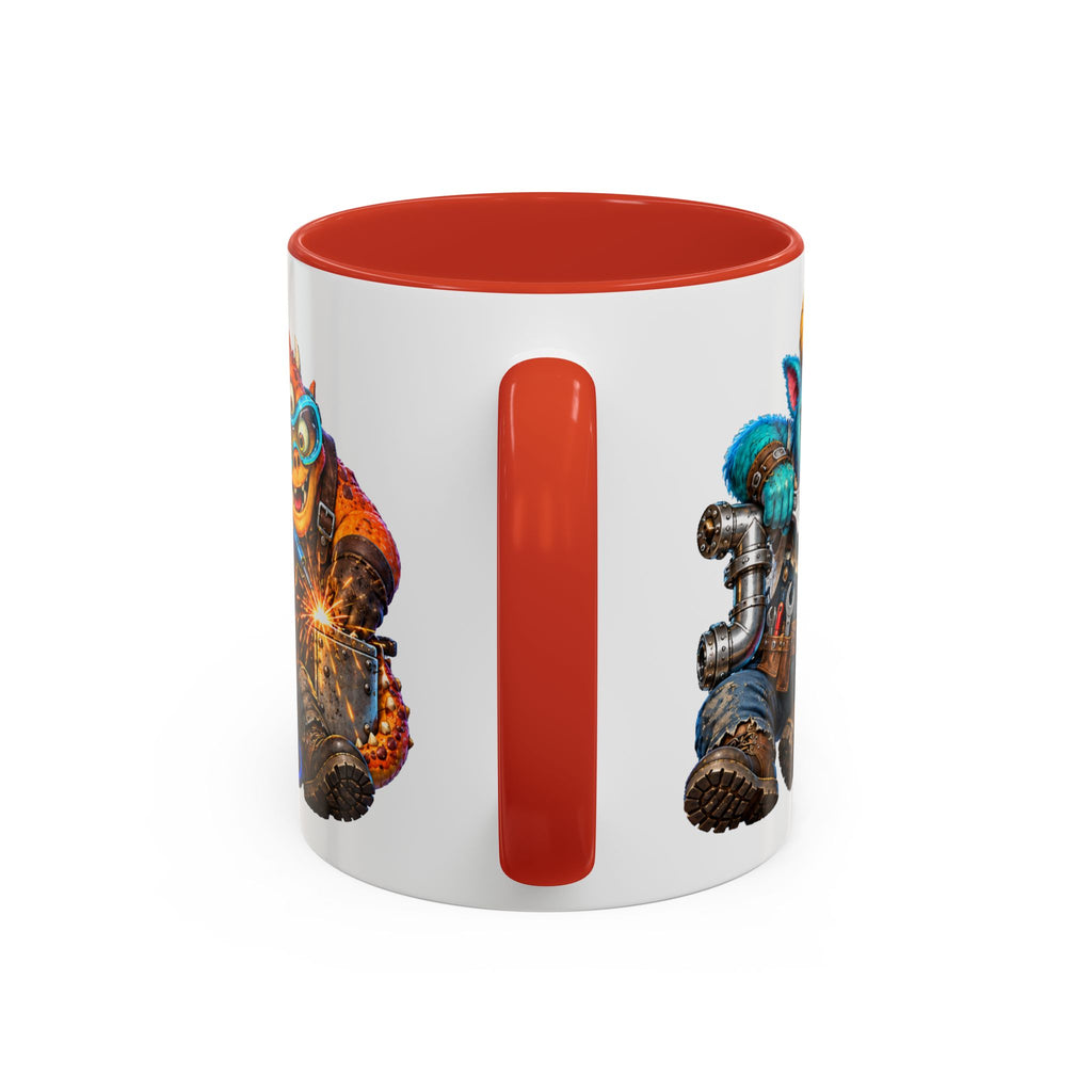 Built Different Monster Workshop Halloween White Mug