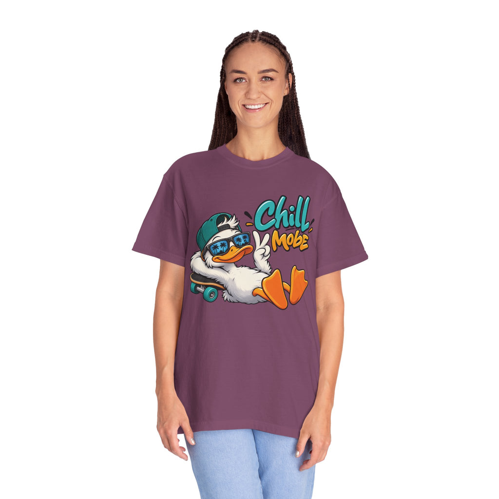 Chill Mode Duck Graphic T-Shirt | Festora Everyday