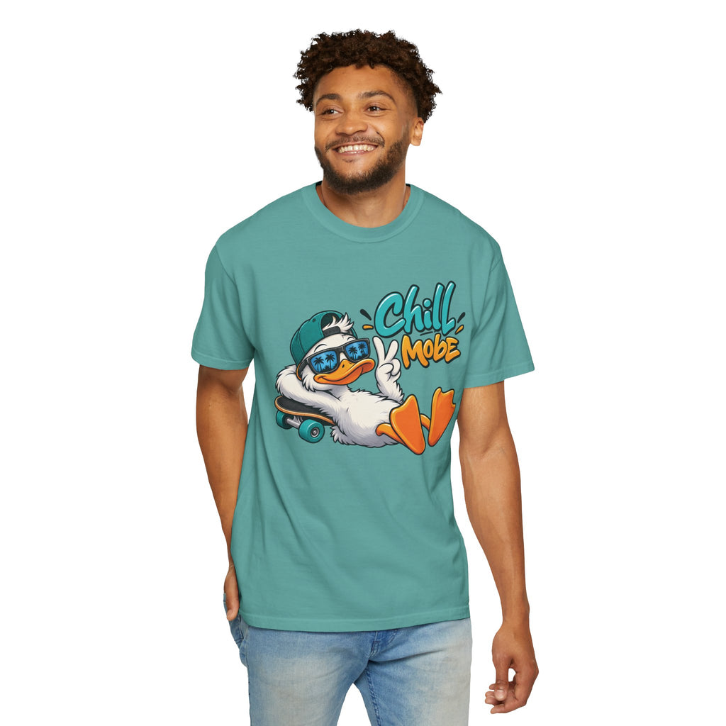 Chill Mode Duck Graphic T-Shirt | Festora Everyday
