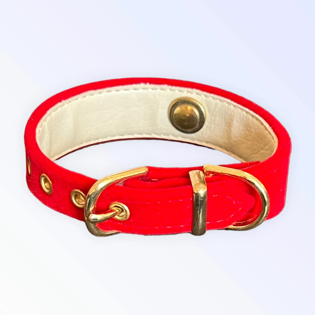 Red Velvet Bee Charm Dog Collar – Rhinestone Boutique Style