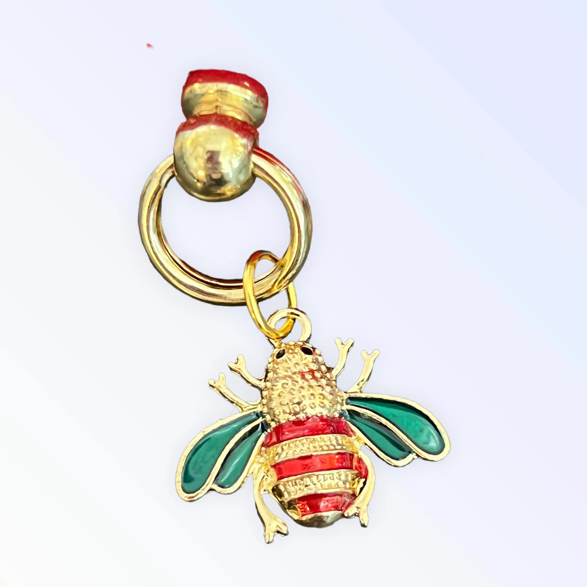 Red Velvet Bee Charm Dog Collar – Rhinestone Boutique Style