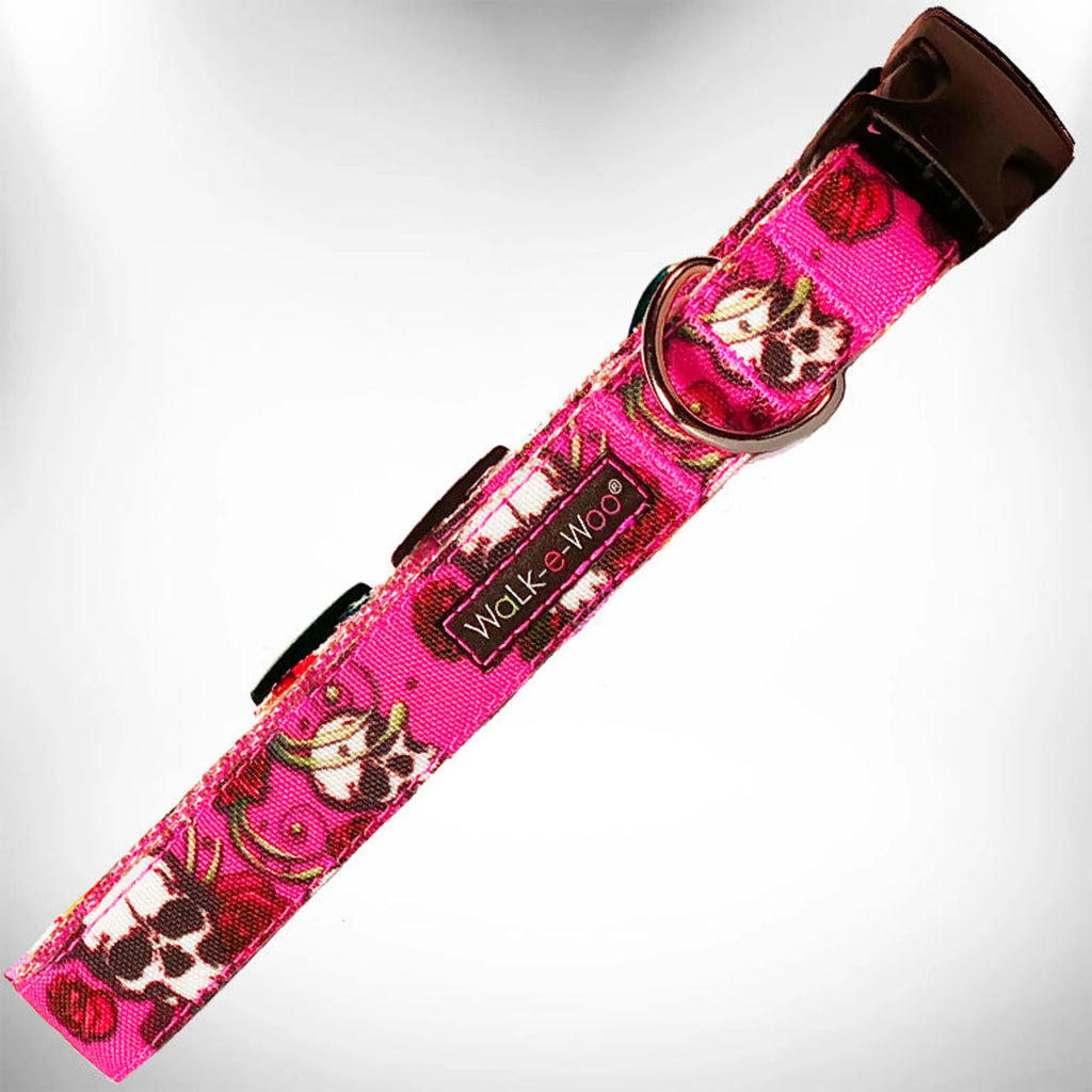 Tattoo Art Dog Collar – Colorful Durable Everyday Style