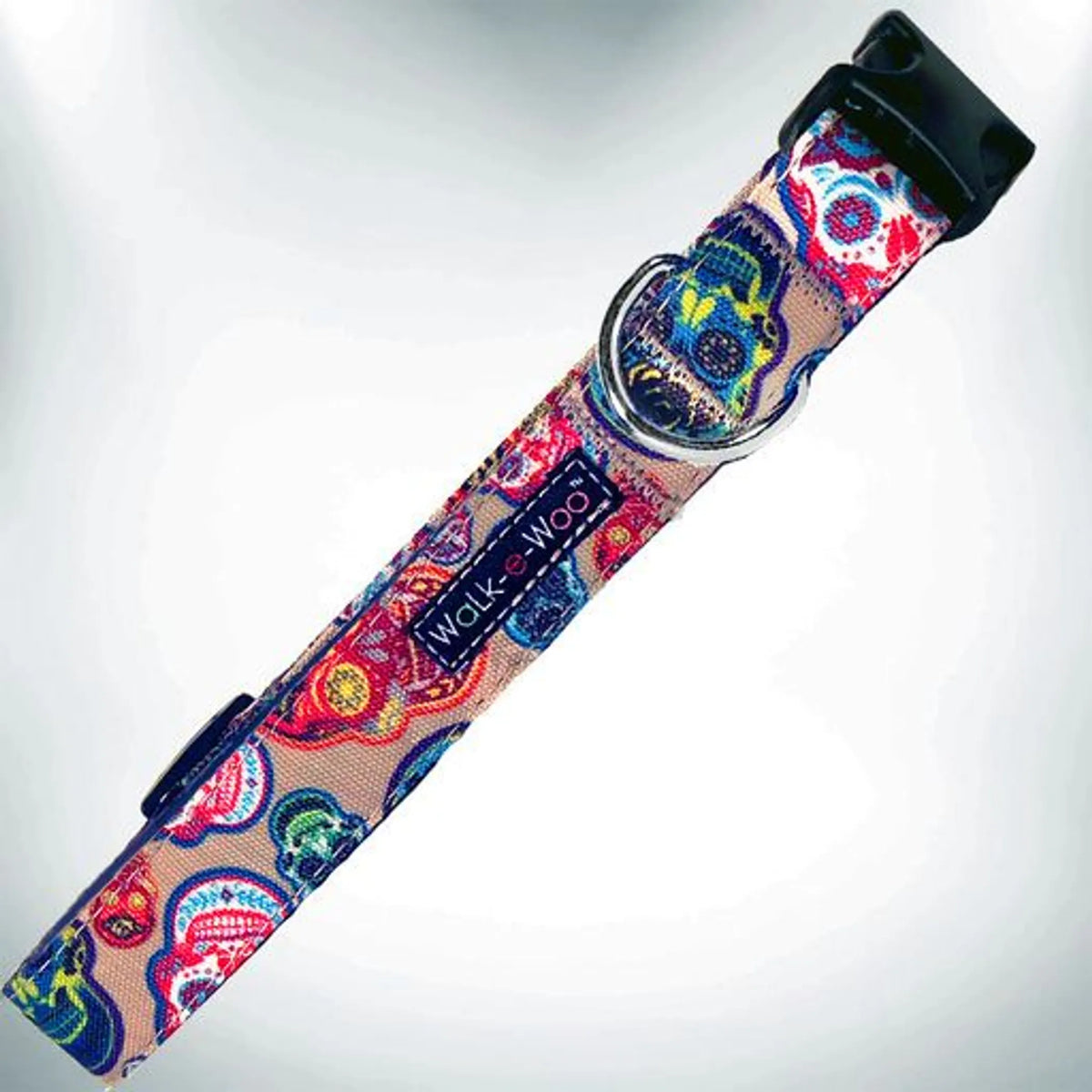 Tattoo Art Dog Collar – Colorful Durable Everyday Style