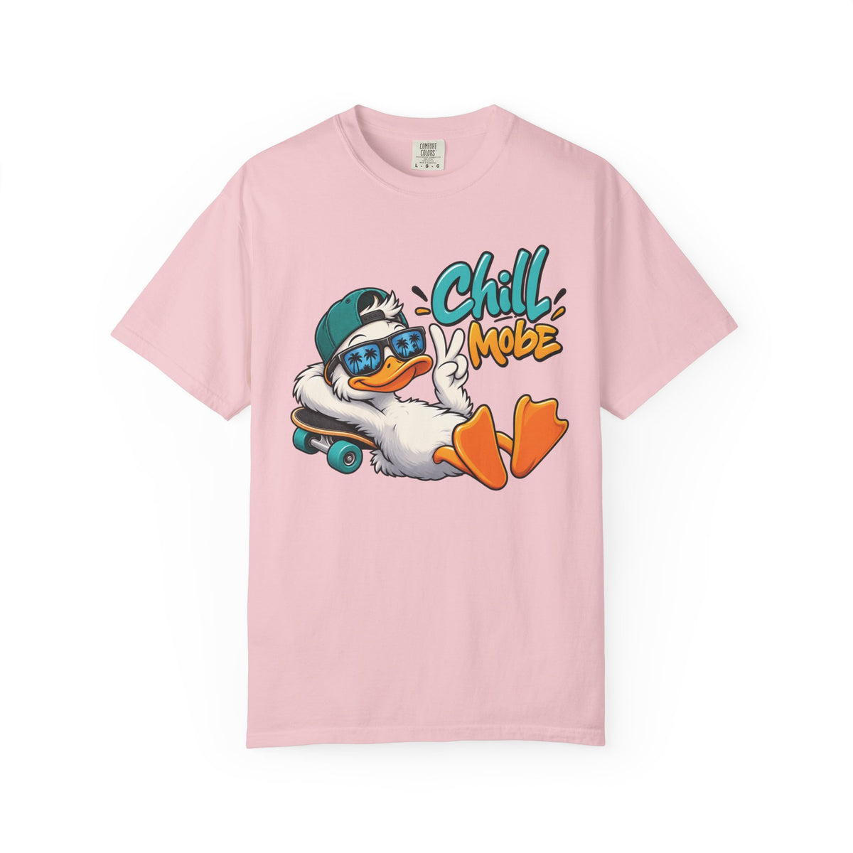 Chill Mode Duck Graphic T-Shirt | Festora Everyday
