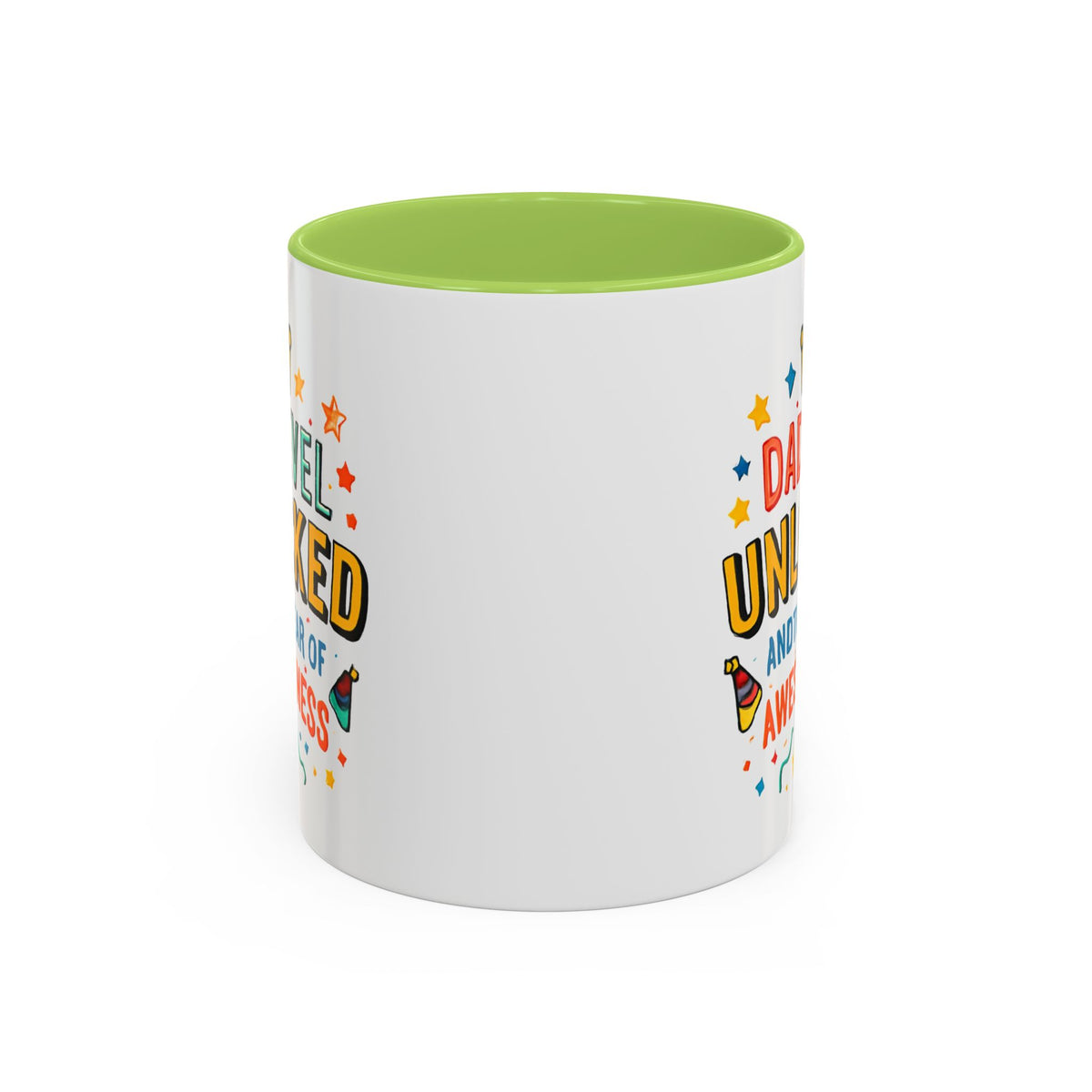 Dad Level Unlocked Coffee Mug – Funny Father’s Day 11/15oz Accent Mug