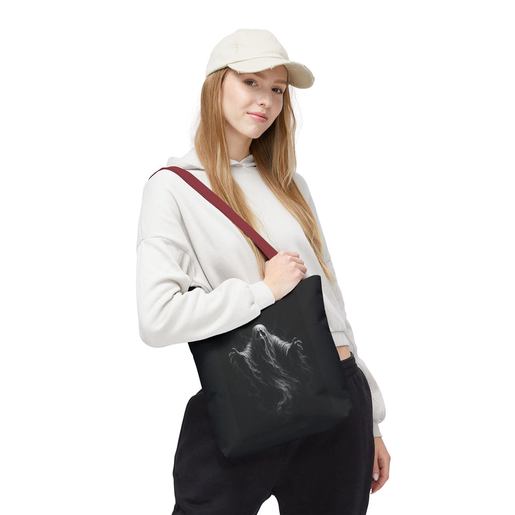 Ghostly Spirit Tote Bag — Spooky Halloween All-Over Print
