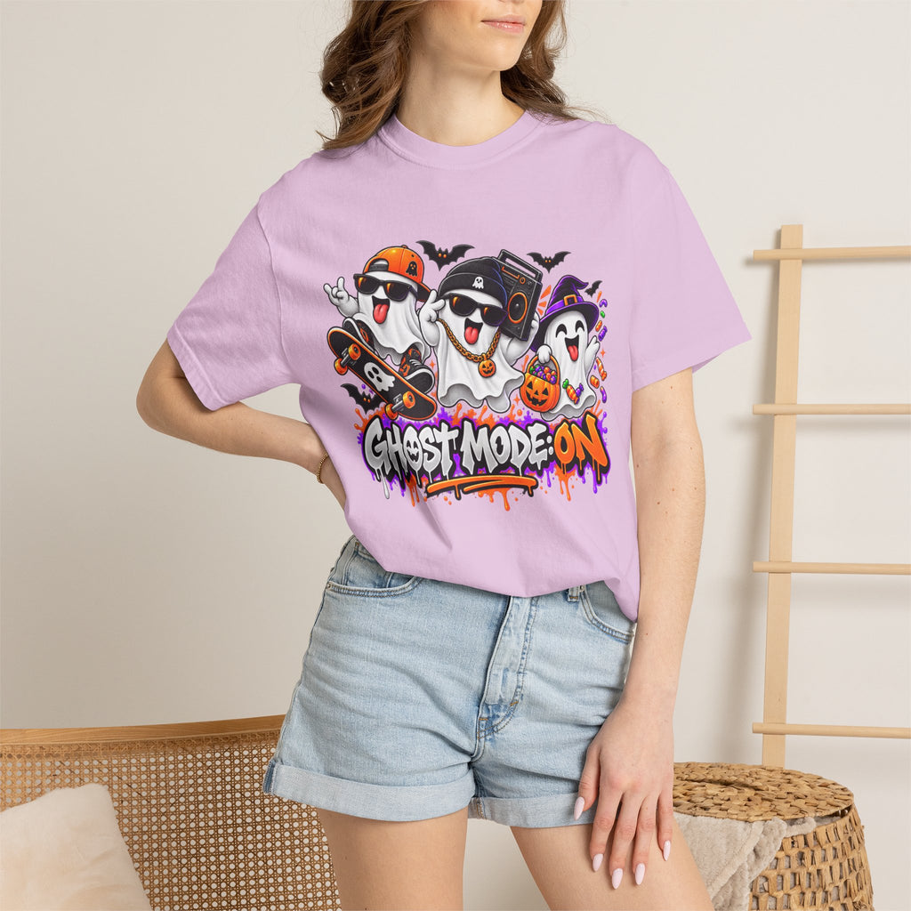 Ghost Mode: ON – Halloween Ghosts Graphic T-Shirt