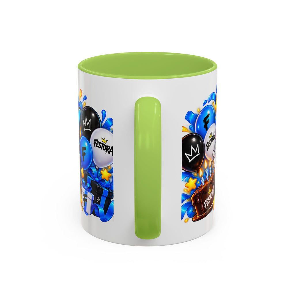 Festora Bot Birthday Mug – Birthday Mode Activated Robot Coffee Cup
