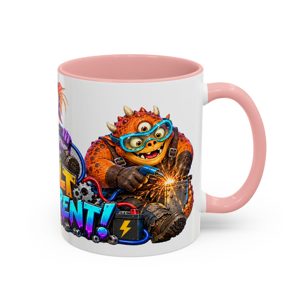 Built Different Monster Workshop Halloween White Mug