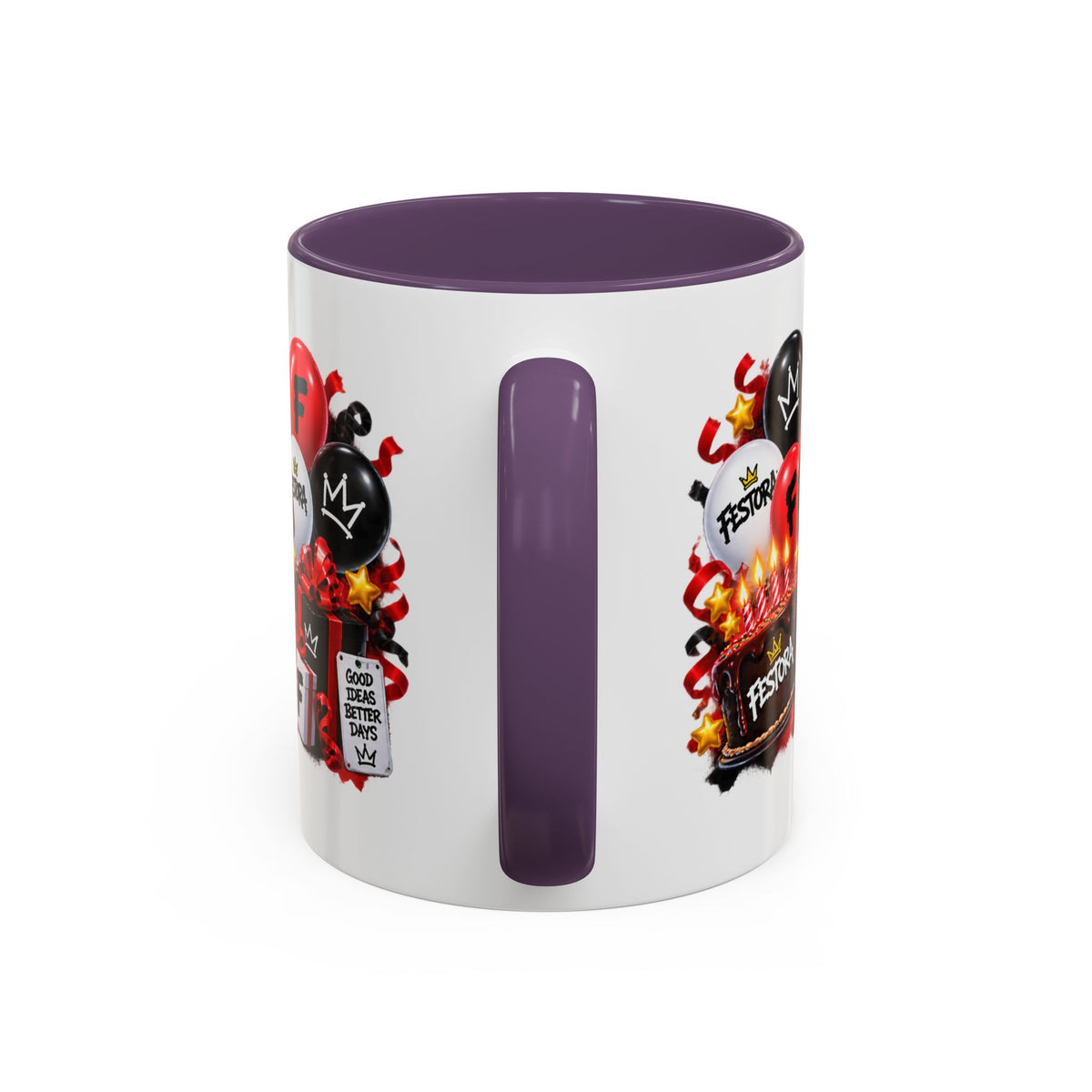 Festora Grafx Birthday Mug – Birthday Level Up Robot Coffee Cup
