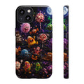 Cute Monster Galaxy Phone Case — Halloween Candy Characters Tough Case