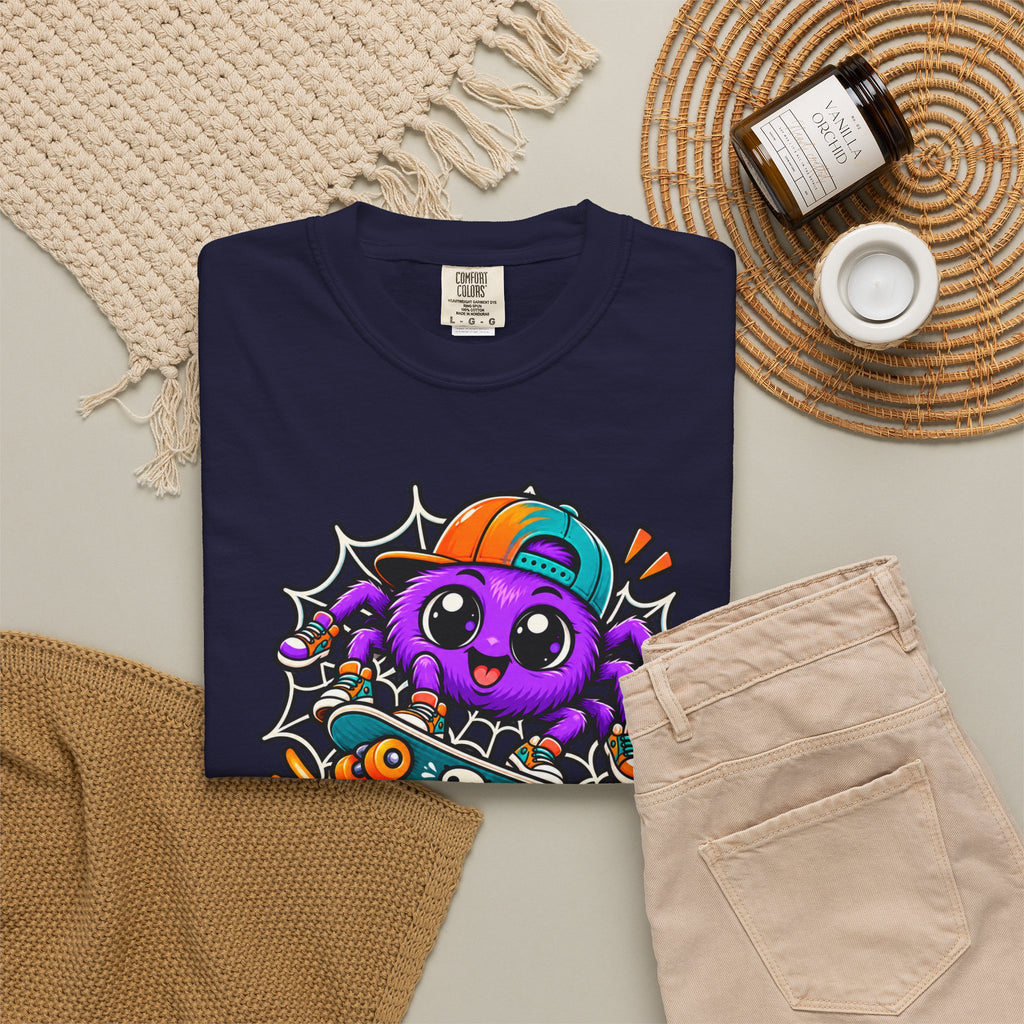 Web Surfing Champion – Cute Halloween Spider T-Shirt