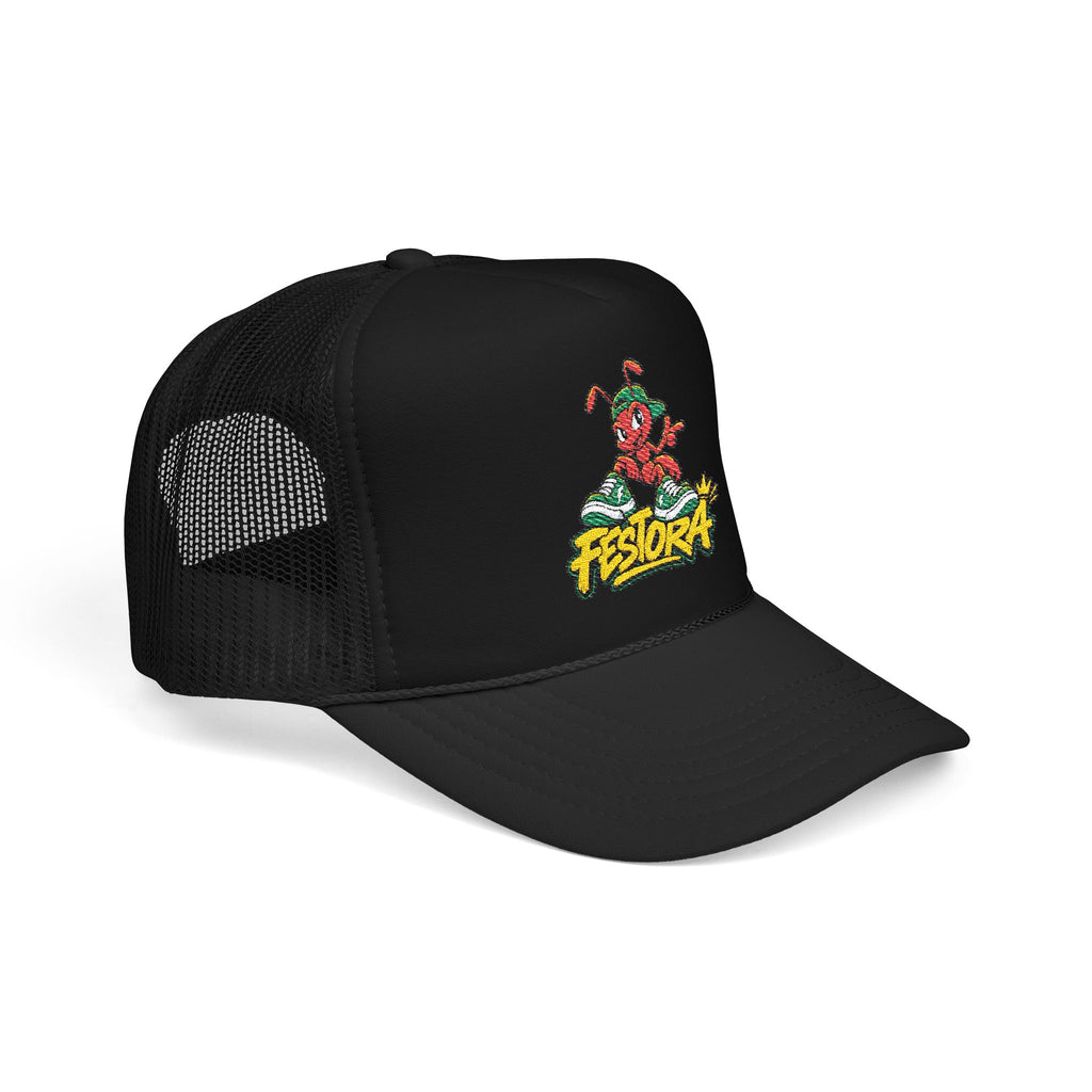 Festora Ant Mascot Trucker Cap – Embroidered Streetwear Hat
