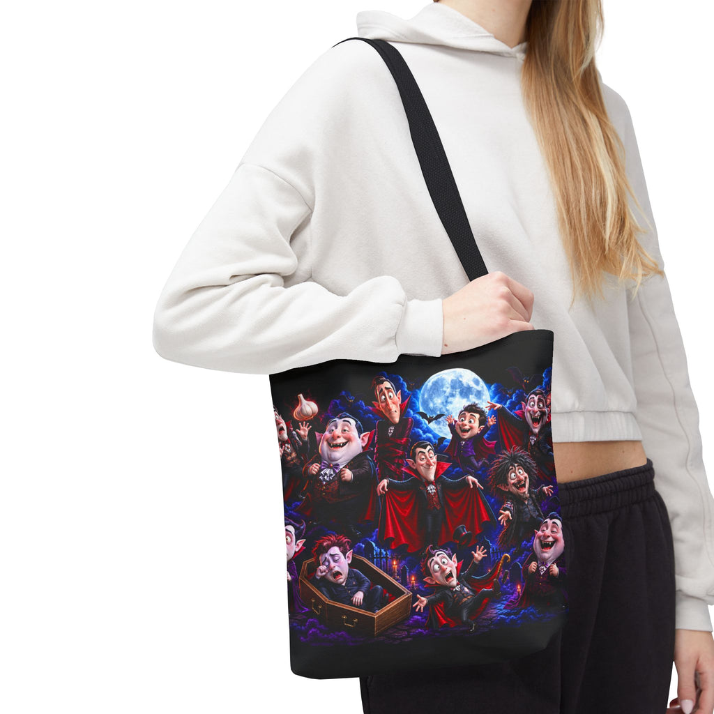 Vampire Night All-Over Print Tote Bag